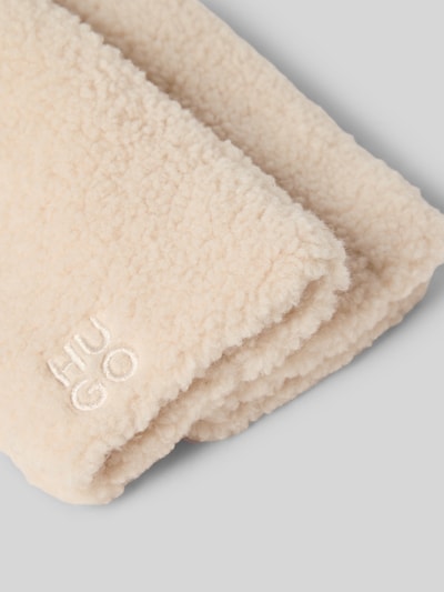 HUGO Wanten in teddybontlook, model 'BEATRIS' Offwhite - 2