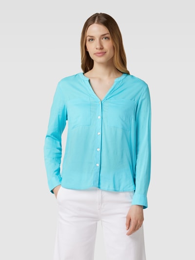 Christian Berg Woman Bluse mit Brusttaschen Aqua 4