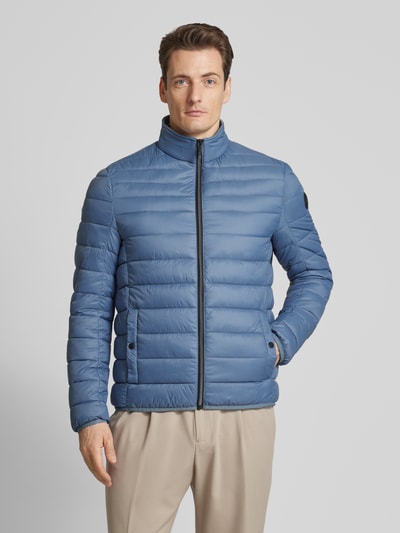 Christian Berg Men Steppjacke mit Stehkragen Blau 4