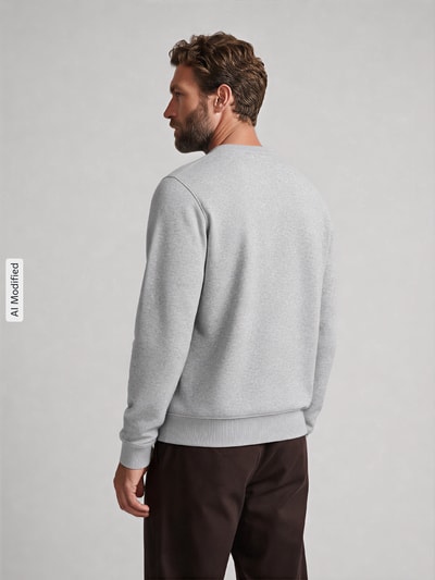 Pepe Jeans Regular Fit Sweatshirt Modell 'Jefferson' Hellgrau 5