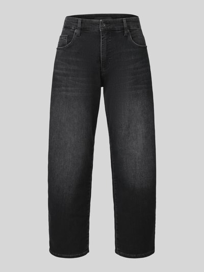 MAC Loose Fit Barrel Jeans aus Baumwoll-Mix mit Modal-Anteil Modell 'DANNI' Black 2