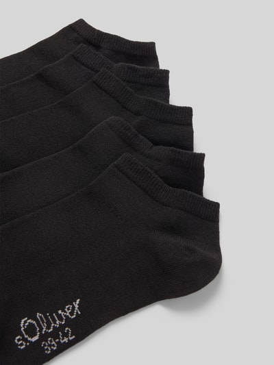 s.Oliver RED LABEL Sneaker-Socken aus Baumwoll-Mix Black 2