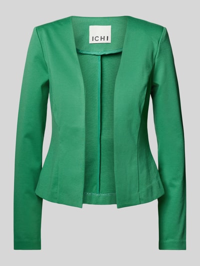 ICHI Slim Fit Blazer mit Teilungsnähten Modell 'KATE' Gruen 2