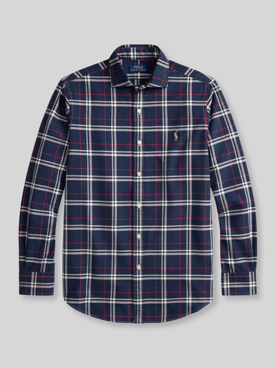 Polo Ralph Lauren Regular Fit Freizeithemd aus reiner Baumwolle Marine 3