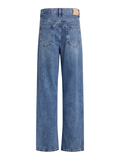 Mango Relaxed Fit Jeans aus Baumwolle Modell 'Bambi' Blau 3