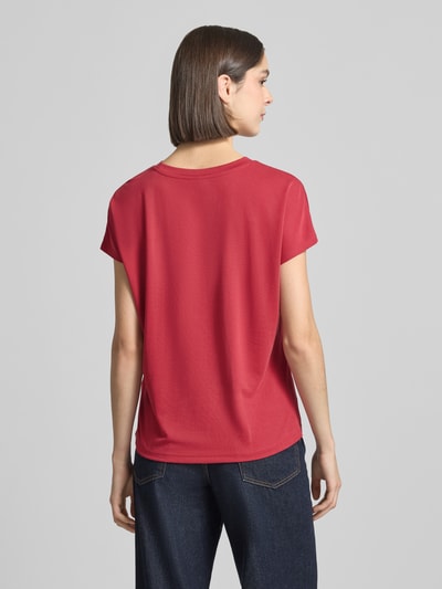 Jake*s Collection T-Shirt aus Modal-Mix mit Rundhalsausschnitt Altrosa 5