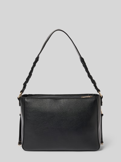 Produktfoto, Handtasche in Leder-Optik Modell 'Gihen' von Liu Jo White mit Hauptfach, Reißverschluss, Abnehmbare Schulterriemen, Logo-Detail, Maße: Breite 28 cm, Länge 20 cm, Tiefe 10 cm, Schulterriemen 113 cm