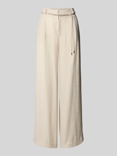 Christian Berg Woman Stoffen broek met zijzakken Ecru - 2