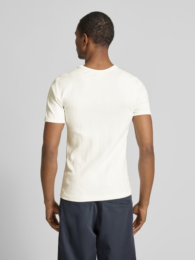 JAKE*S STUDIO MEN T-shirt met ronde hals Offwhite - 5