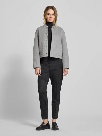 Brax Spodnie materiałowe o skróconym kroju model ‘MARON’ Czarny 1