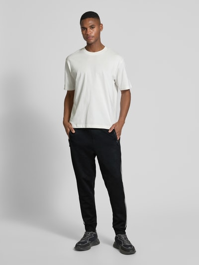 BOSS Green Sweatpants met tunnelkoord, model 'Hover' Zwart - 1