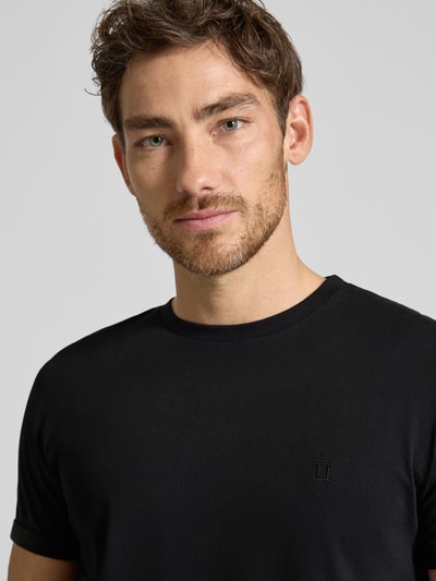 Les Deux T-Shirt mit Rundhalsausschnitt Modell 'Norregaard' Black 3