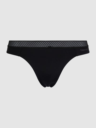 Calvin Klein Underwear String aus Mikrofaser  Black 1