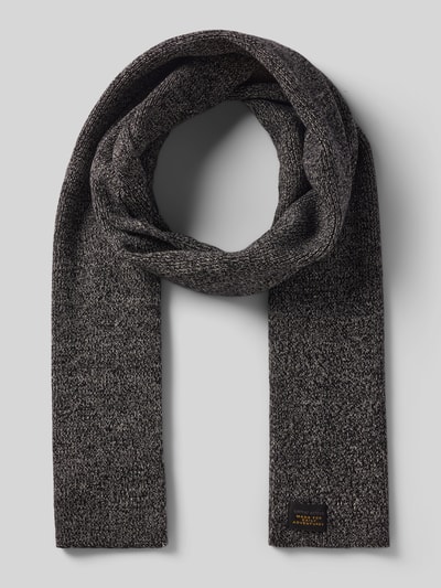 camel active Sjaal met labelpatch Antraciet - 1