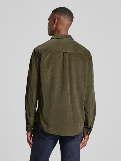 MCNEAL Freizeithemd mit Knopfleiste Oliv 5