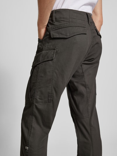 G-Star Raw Tapered Fit Cargohose mit Gürtelschlaufen Modell 'Rovic' Anthrazit 3