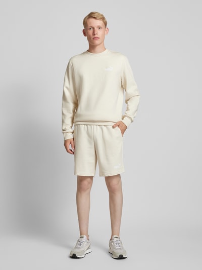 PUMA PERFORMANCE Sweatshirt mit Label-Print Offwhite 1