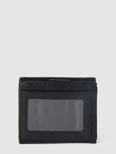 Guess Portemonnaie mit Label-Details Modell 'LAUREL' Black 2