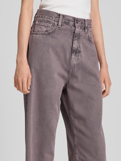 Carhartt Work In Progress Jeansy o kroju relaxed fit z czystej bawełny model ‘Brandon’ Różowy 3