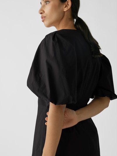 Frame Minikleid mit Puffärmeln Schwarz 6