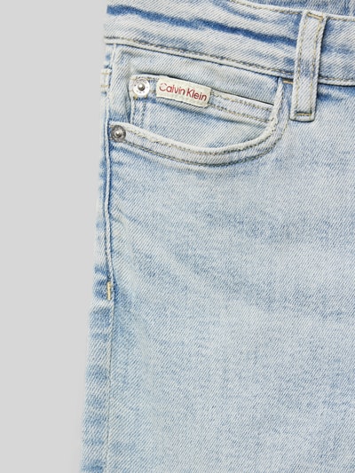 Calvin Klein Jeans Flared cut jeans in 5-pocketmodel Lichtblauw - 2