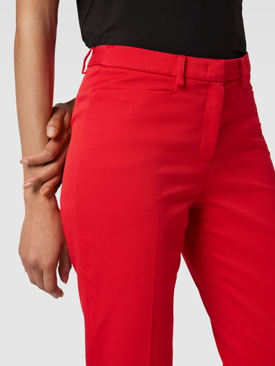 More & More Pantalon met steekzakken opzij Rood - 3