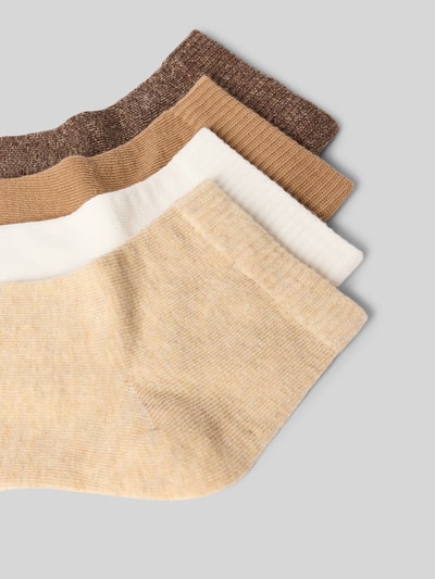 s.Oliver RED LABEL Socken aus Baumwoll-Mix im 4er-Pack Beige 2