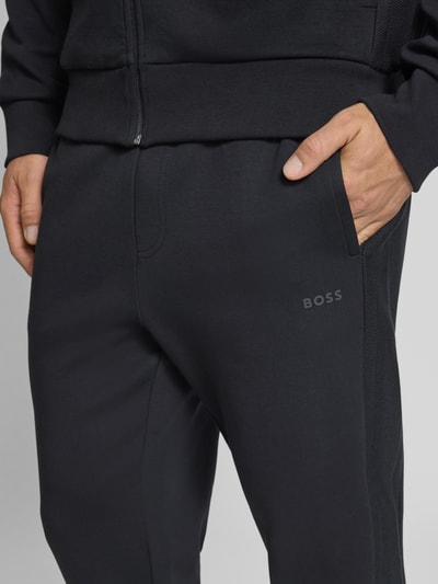 BOSS Green Regular fit trainingspak van katoenmix Zwart - 7