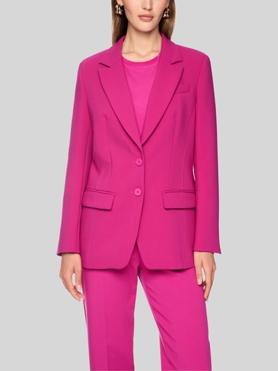 Marc Cain Longblazer mit Pattentaschen Pink 4
