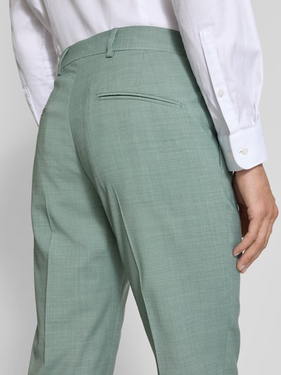 Tiger Of Sweden Regular Fit Anzughose mit Bügelfalten Modell 'Tenuta' Mint 3