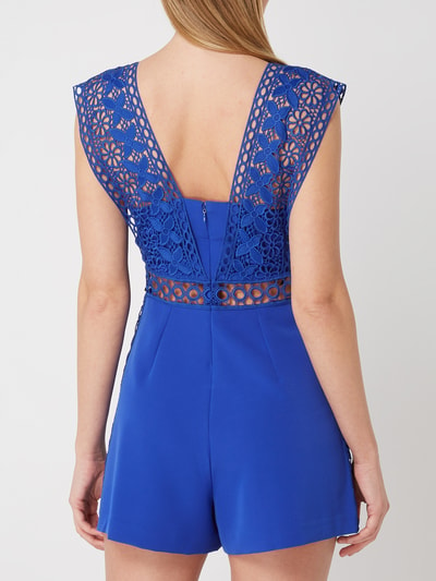 Guess Playsuit met gehaakt kant  Donkerblauw - 5