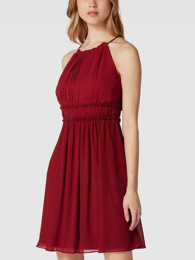 Jake*s Cocktail Cocktailkleid mit Neckholder Rot Melange 4