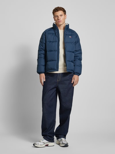 Tommy Jeans Steppjacke mit Logo-Stitching Modell 'VAIL' Marine 1