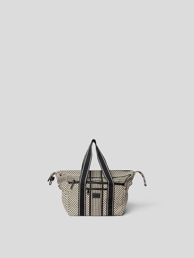 Lala Berlin Weekender mit Allover-Muster Black 4