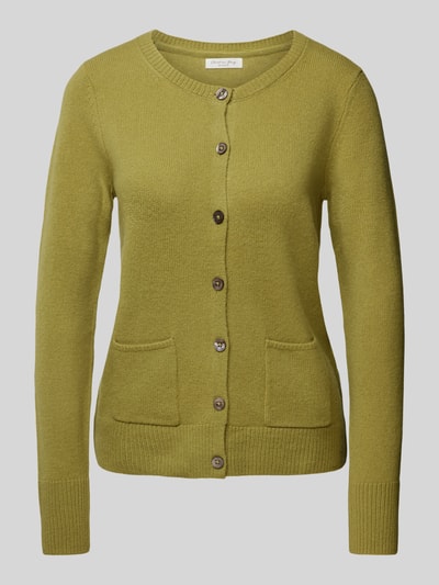 Christian Berg Woman Strickjacke mit aufgesetzten Eingrifftaschen Grass 2