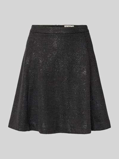 ICHI Regular Fit Minirock mit Viskose-Anteil Modell 'Kate' Black 2