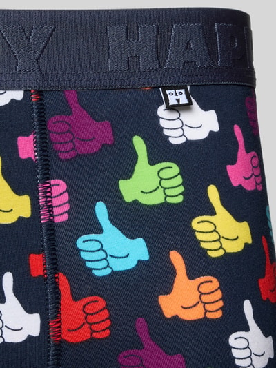 Happy Socks Trunks mit elastischem Bund im 3er-Pack Black 2