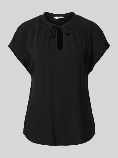 B.Young Bluse mit Schlüsselloch-Ausschnitt Modell 'Joella' Black 2