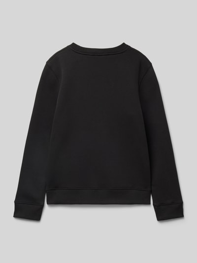 Calvin Klein Jeans Sweatshirt met labelstitching en ronde hals Zwart - 3