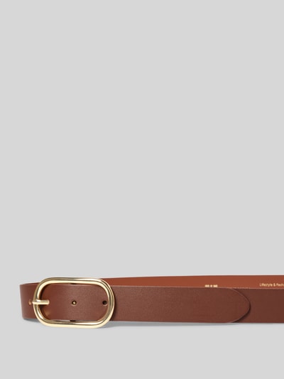 Weinmann Gürtel aus Rindsleder mit Dornschließe Cognac 2