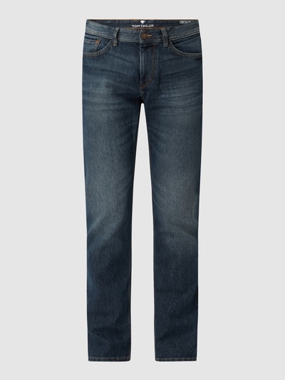 Tom Tailor Straight fit jeans met stretch  Jeansblauw - 2