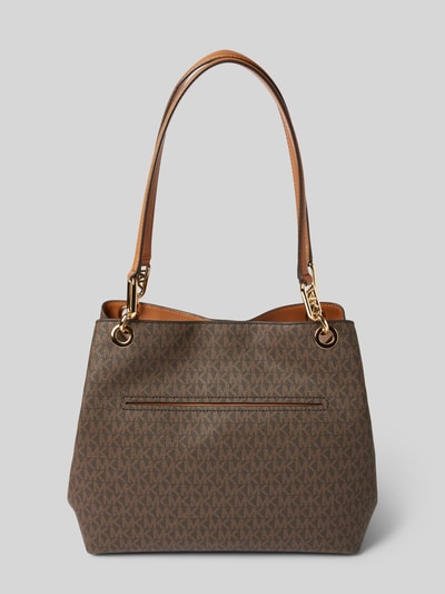 MICHAEL Michael Kors Handtasche mit Label-Applikation Modell 'KENSINGTON' Mittelbraun 4