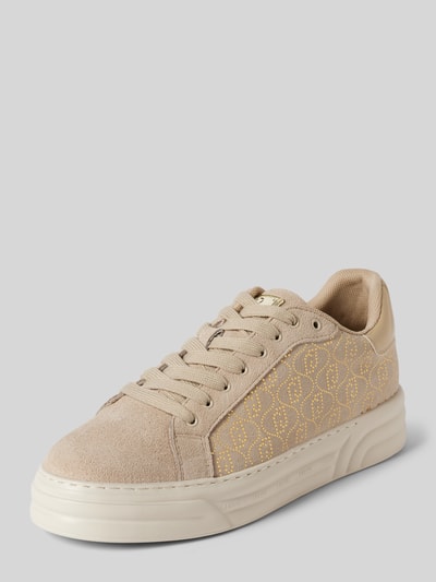 Liu Jo Sneaker mit Label-Details Modell 'CLEO' Sand 1