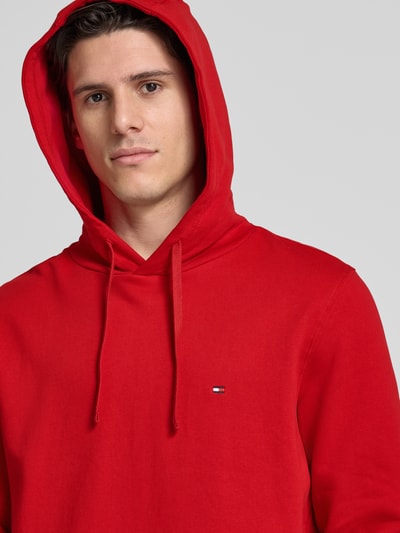 Tommy Hilfiger Regular fit hoodie van puur katoen Rood - 3