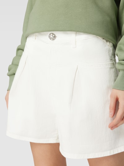 Replay Jeansshorts mit Eingrifftaschen Offwhite 3