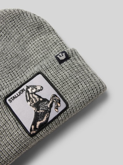 GOORIN BROS. Mütze mit Label-Detail Anthrazit 2