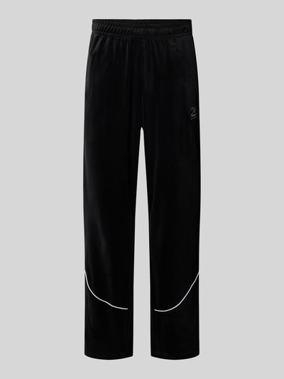 KARL KANI Sweatpants mit Label-Stitching Modell 'Kani Varsity' Black 2