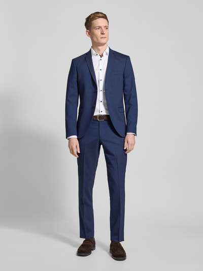 OLYMP No. Six Super Slim Fit Business-Hemd mit Strukturmuster Modell 'New York' Weiss 1