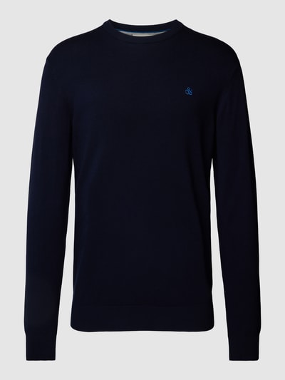Scotch & Soda Strickpullover mit Rundhalsausschnitt Marine 2