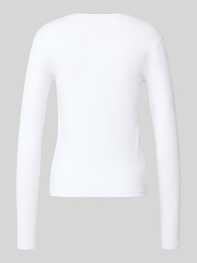 TOMMY HILFIGER Bluzka z długim rękawem o kroju regular fit z mieszanki bawełny w zestawie 2 szt. Czarny 3